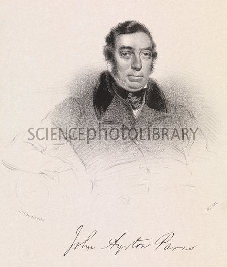 John Ayrton Paris John Ayrton Paris British physician Stock Image C0064408