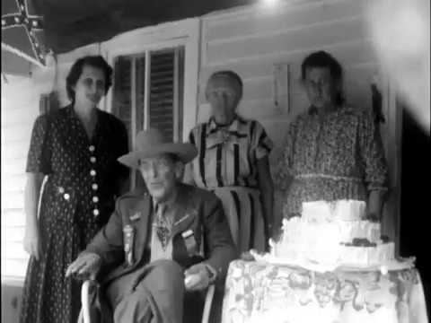 John B. Salling 1956 Civil War veteran John B Salling celebrates birthday in Scott