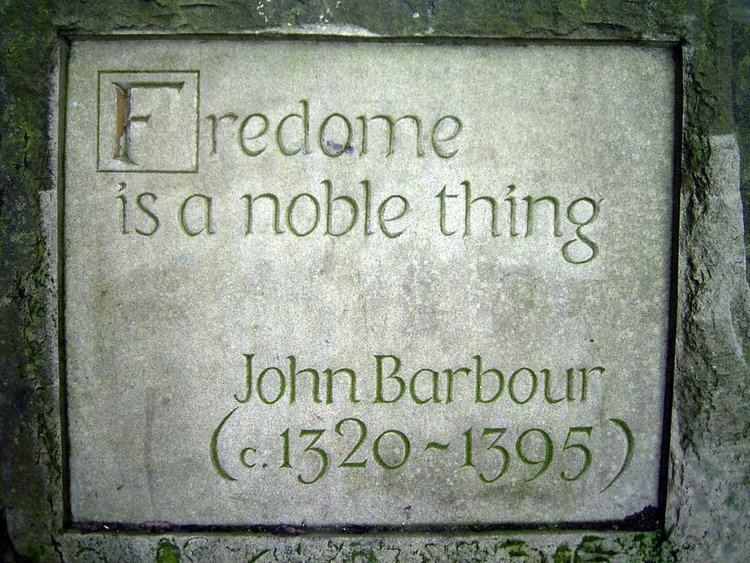 John Barbour (poet) httpsuploadwikimediaorgwikipediacommonsaa