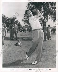 John Barnum 1953 Golfer John Barnum Press Photo eBay
