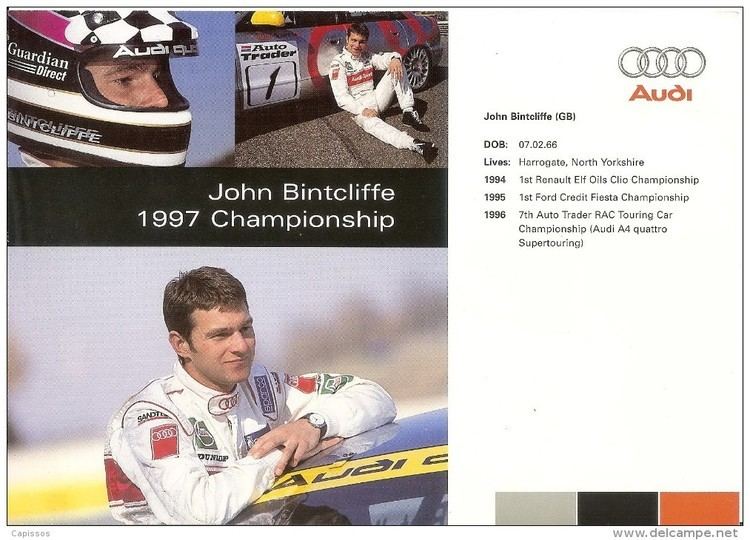 John Bintcliffe BTCC 1997 2 Plaquettes Audi Sport Franck BielaJohn