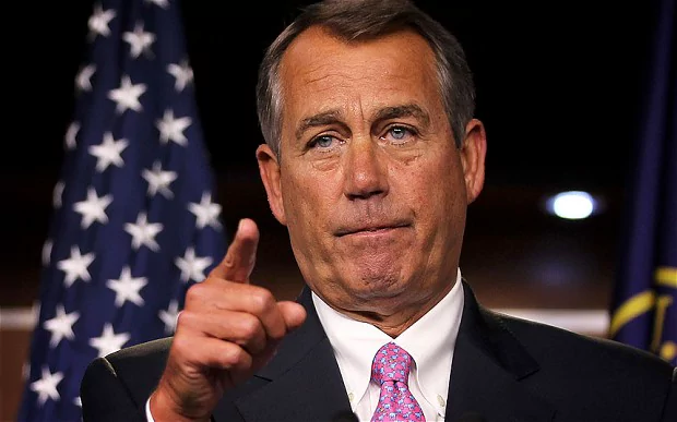 John Boehner Paul Ryan elected Speaker of the House replacing John