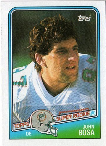 Ghosts of the Orange Bowl - Older Miami Dolphin fans may remember John Bosa  (#97) and Eric Kumerow (#90) as two of the biggest draft busts in franchise  history. Both had short