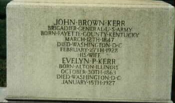 John Brown Kerr John Brown Kerr Brigadier General United States Army