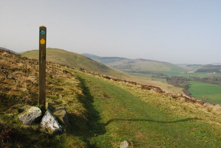 John Buchan Way Cademuir Hill Forts and the Tweed Peebles Walkhighlands