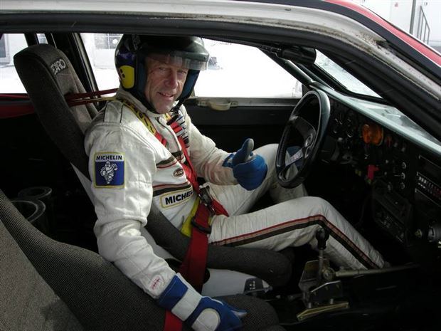 John Buffum Feature Flashback John Buffum in a 1980s Audi Quattro