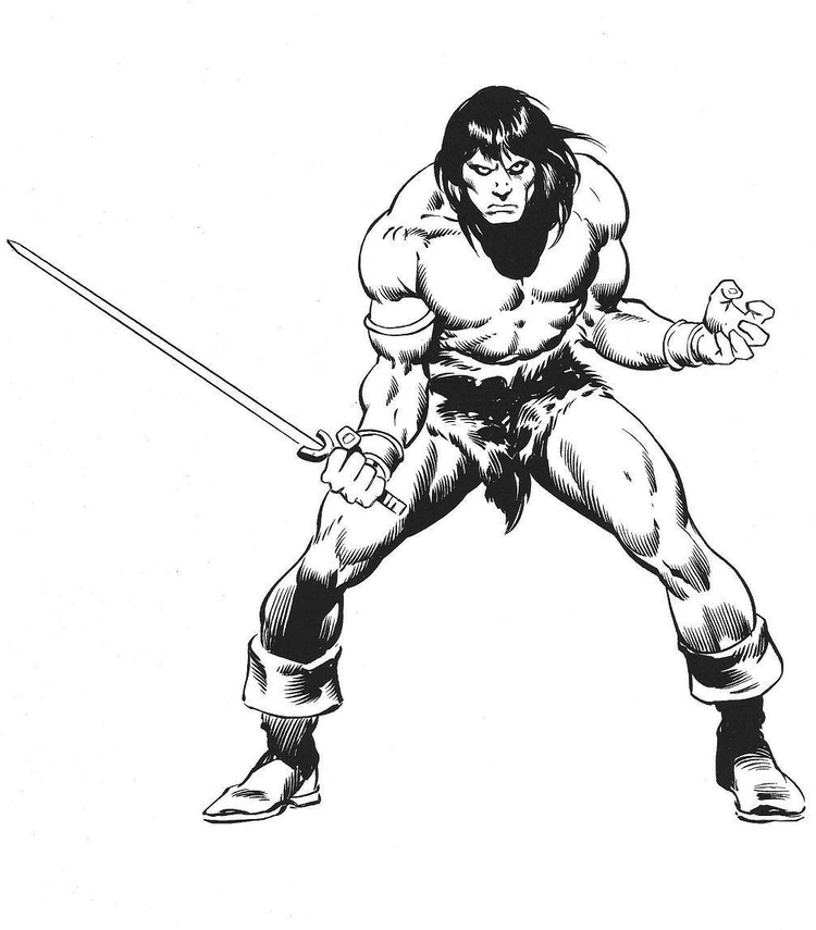 John Buscema The Marvel Comics of the 1980s Conan the Barbarian
