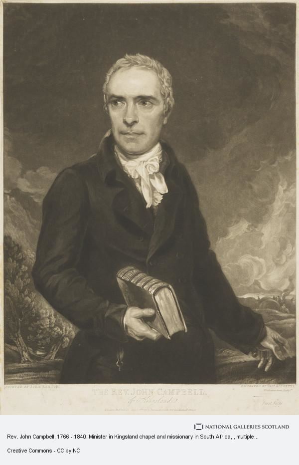 John Campbell (minister) Rev John Campbell 1766 1840 Minister in Kingsland chapel and