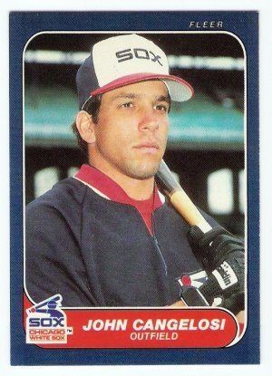 John Cangelosi of 6 John Cangelosi Baseball Cards