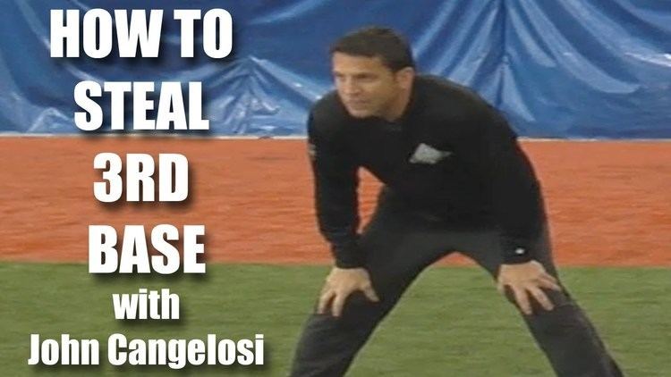 John Cangelosi Baseball Tips How to steal 3rd base with John Cangelosi