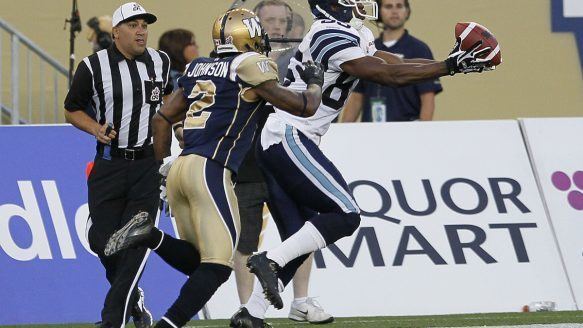 John Chiles Argos Rookie receiver John Chiles quickly making name for
