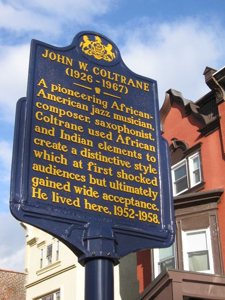 John Coltrane House Always A Philadelphian Hidden City Philadelphia