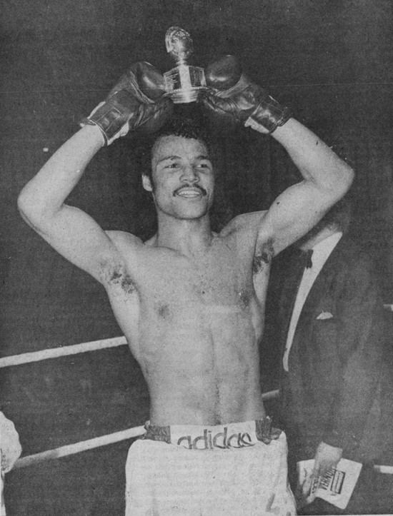John Conteh Touching Gloves withJohn Conteh The CBZ Newswire