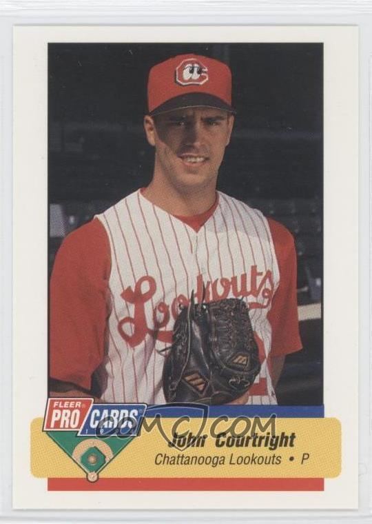 John Courtright 1994 Fleer ProCards Minor League Base 1352 John Courtright