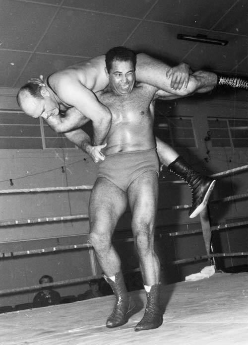 John da Silva John da Silva wrestling Willem Hall 1969 Boxing and wrestling