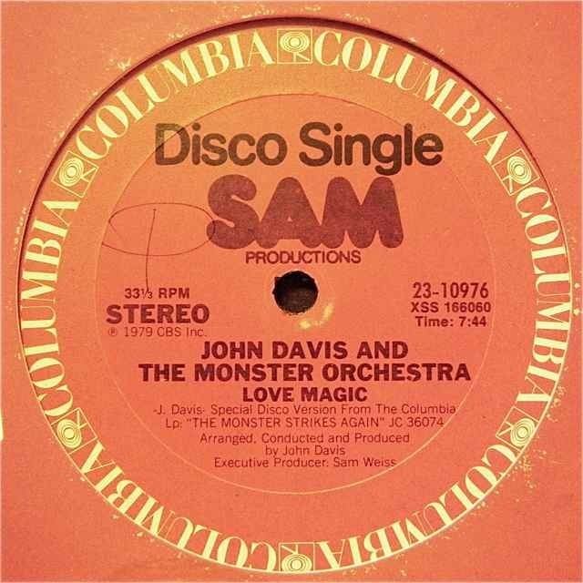 John Davis and the Monster Orchestra Love magic holler by John Davis And The Monster Orchestra 12inch