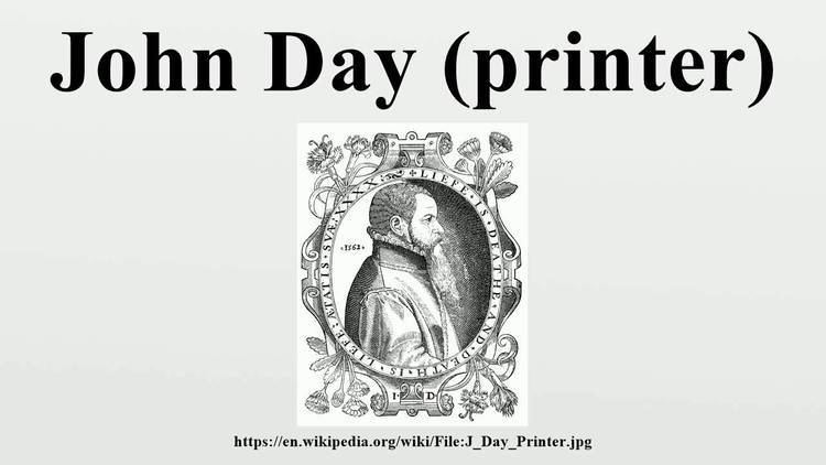 John Day (printer) John Day printer YouTube