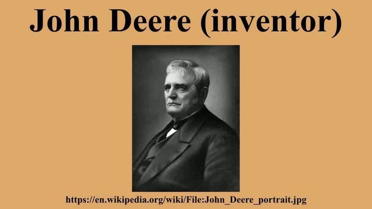 John Deere (inventor) John Deere inventor YouTube