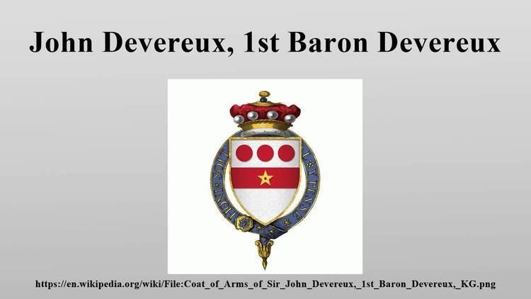 John Devereux, 1st Baron Devereux John Devereux 1st Baron Devereux YouTube