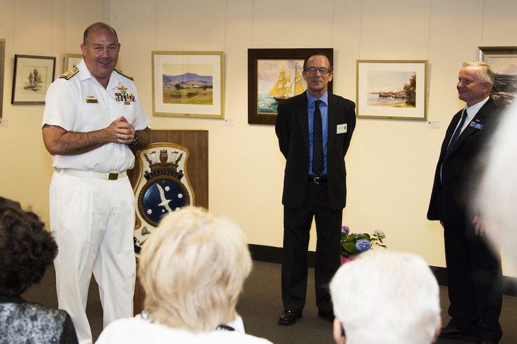 John Downton The Continuing Journey art exhibition opened Navy Daily