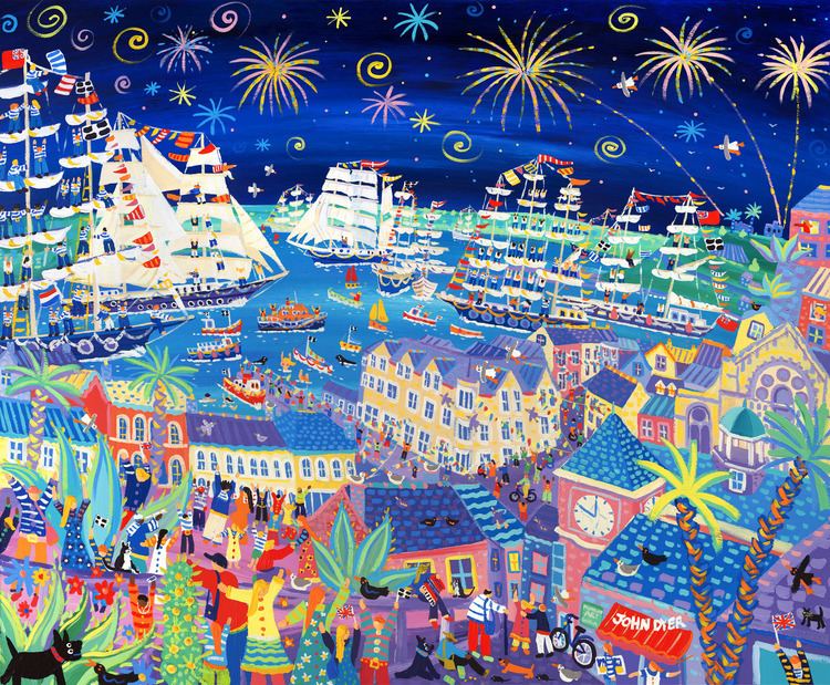 John Dyer (painter) Tall Ships and Small Ships 2014 by John Dyer The Official