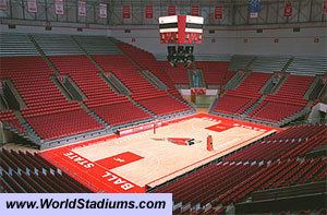 John E. Worthen World Stadiums John E Worthen Arena in Muncie