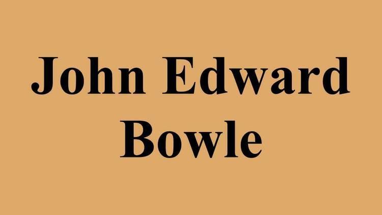 John Edward Bowle John Edward Bowle YouTube