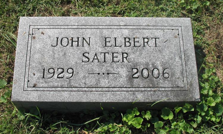 John Elbert Sater John Elbert Sater 1929 2006 Find A Grave Memorial