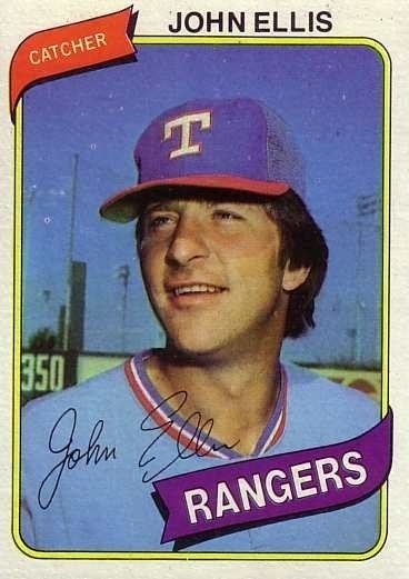 John Ellis (baseball) 1980 Topps Baseball 283 John Ellis