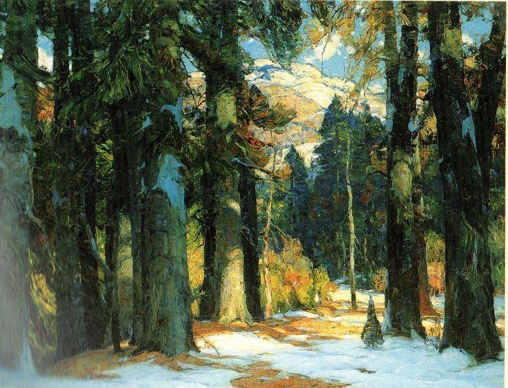 Lot - JOHN FABIAN CARLSON, American/Swedish (1875-1947), Winter