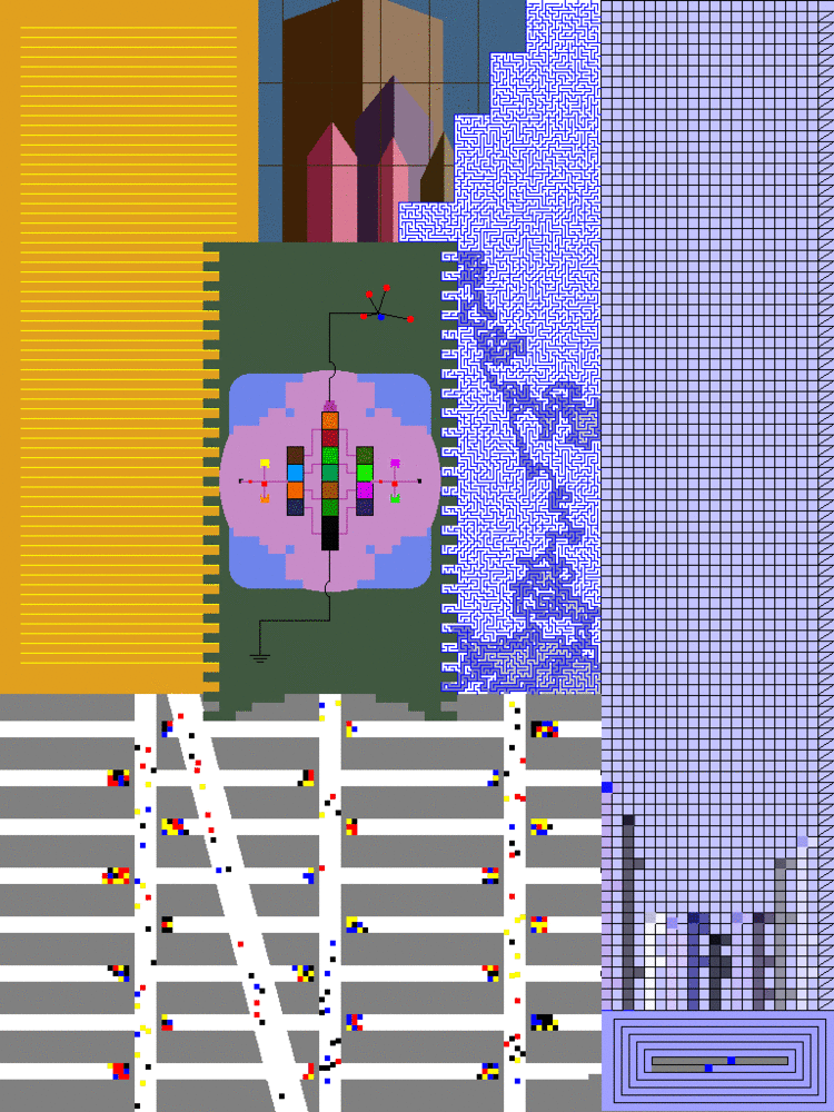 John F. Simon Jr. ComplexCity by John F Simon Jr