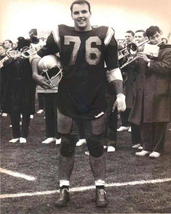 John Frechette John Frechette 71 went extra yard for BCand Boston Patriots The