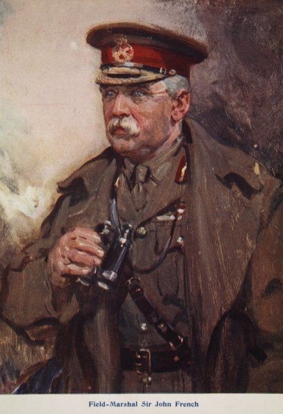 John French, 1st Earl of Ypres FieldMarshal Sir John French illustration from 39Told in