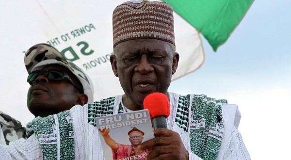 John Fru Ndi Vie politique John Fru Ndi entre politique et business