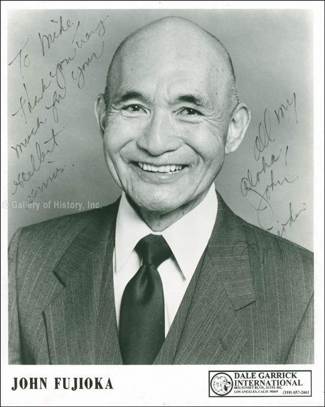 John Fujioka HistoryForSale Autographs and Manuscripts John Fujioka