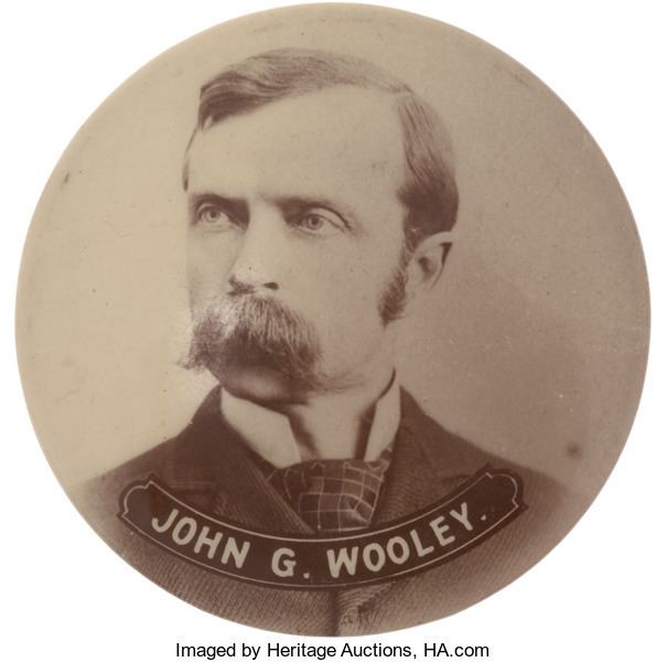 John G. Woolley John G Woolley Political Campaign Pinback Button 1900 Lot