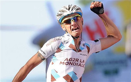 John Gadret Giro d39Italia 2011 France39s John Gadret breaks grand tour