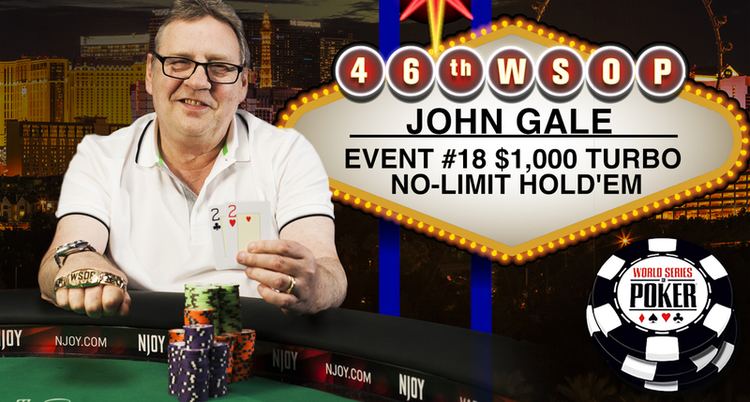 John Gale (poker player) John Gale Wins 2015 WSOP 1000 NoLimit Hold39em Turbo