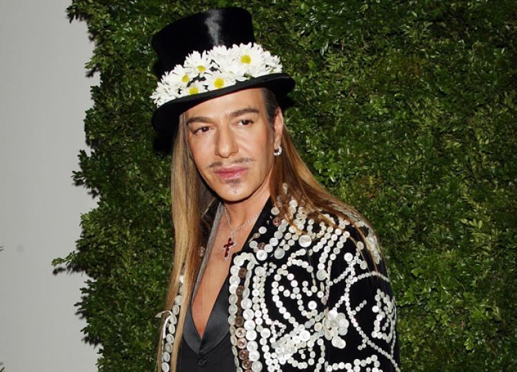 John Galliano John Galliano fired after antiSemitic comment teaches at Parsons