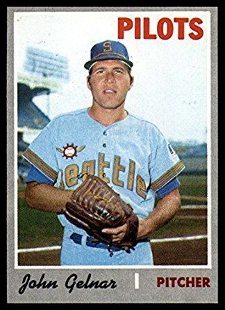 John Gelnar Amazoncom Baseball MLB 1970 Topps 393 John Gelnar NM Pilots