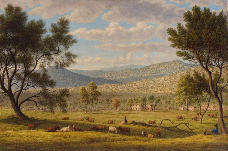 John Glover (artist) Patterdale farm circa 1840 by John Glover The