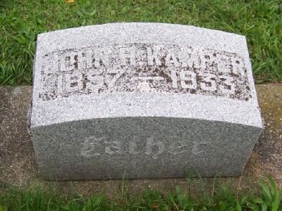John H. Kamper John H Kamper 1857 1933 Find A Grave Memorial