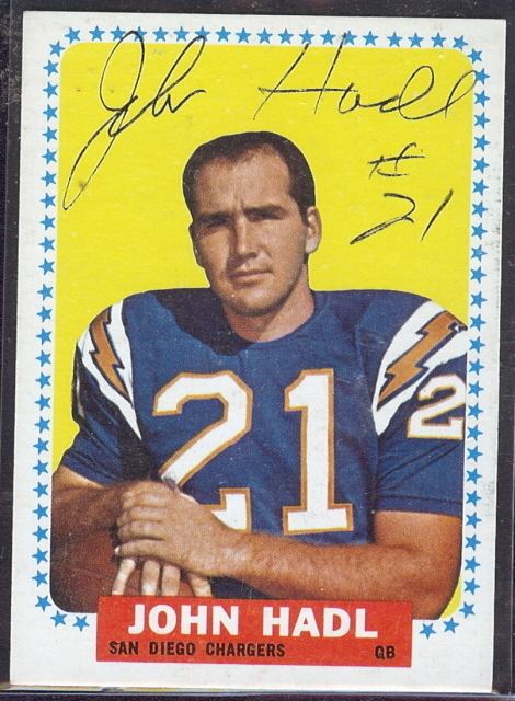 John Hadl An Interview with the San Diego Chargers John Hadl Tales