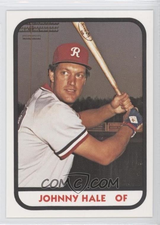 John Hale (baseball) 1981 TCMA Minor League Base 743 John Hale COMC Card Marketplace