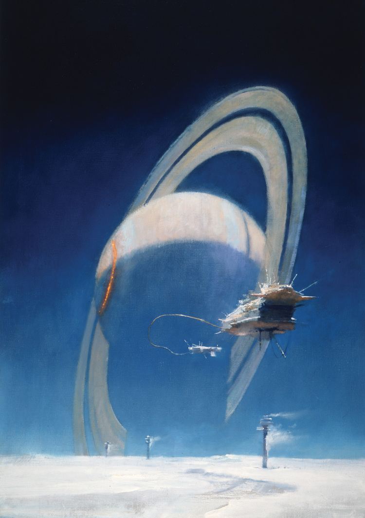 John Harris (artist) John Harris39 SciFi Paintings Flavorwire