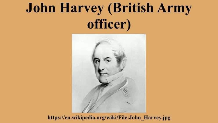 John Harvey (British Army officer) John Harvey British Army officer YouTube