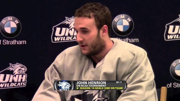 John Henrion UNH Mens Hockey Coach Umile Henrion comment on NCAA Tournament
