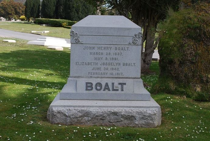 John Henry Boalt John Henry Boalt 1837 1901 Find A Grave Memorial