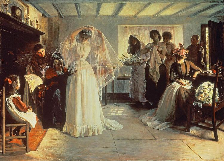 John Henry Frederick Bacon The Wedding Morning by John Henry Frederick Bacon