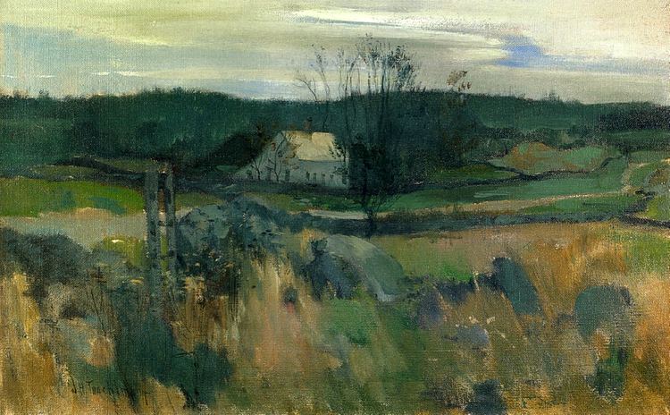 John Henry Twachtman Middlebrook Farm John Henry Twachtman WikiArtorg